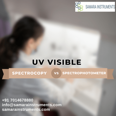 UV Visible Spectroscopy vs UV Visible Spectrophotometer